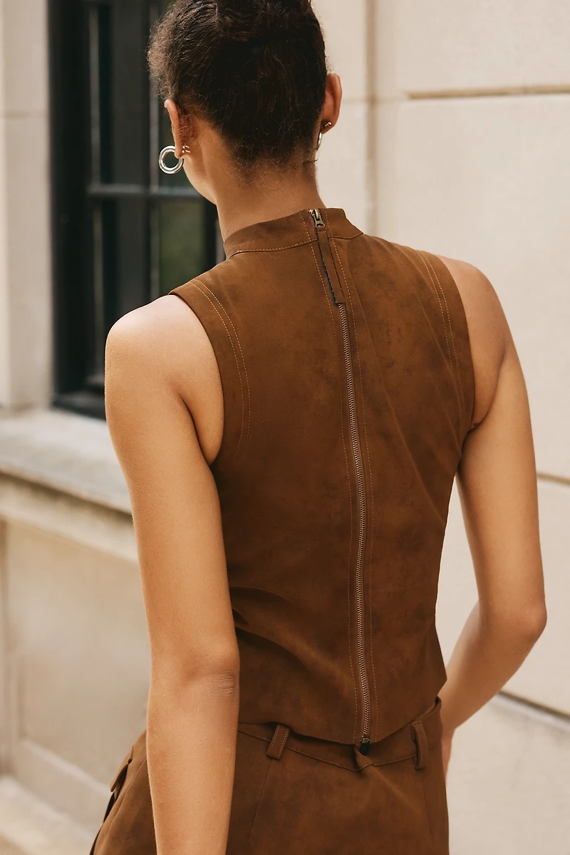 En Saison Elosie High-Neck Tank Top