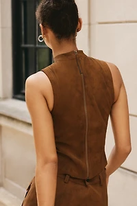 En Saison Elosie High-Neck Tank Top