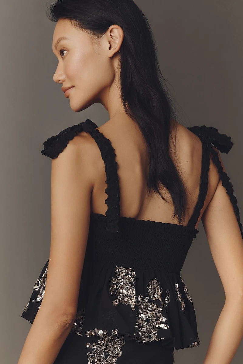 Jacquie The Label Jolene Babydoll Tank Top