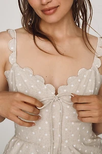 En Saison Elise Peplum Tank