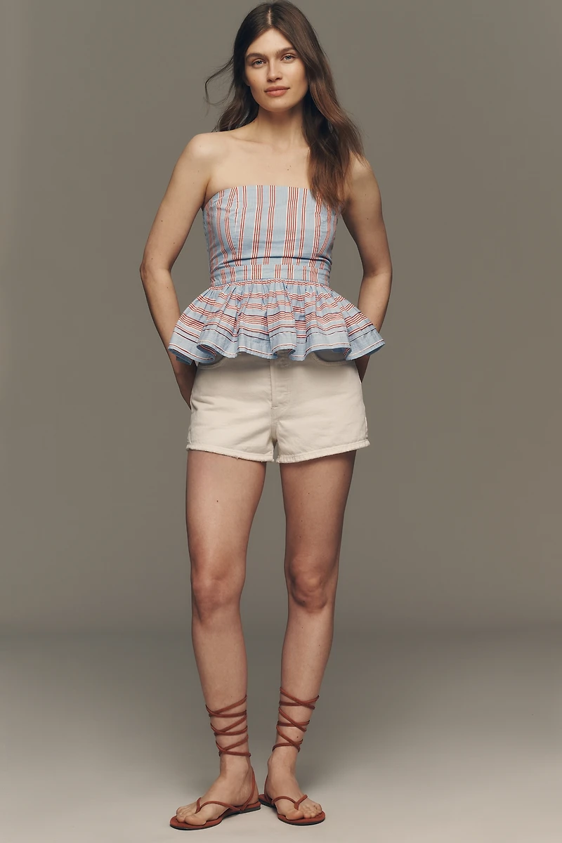 Hunter Bell Vera Peplum Top