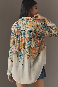 The Romy Relaxed Buttondown Shirt by Pilcro