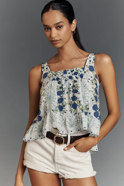 Maeve Mixed Print Swing Tank