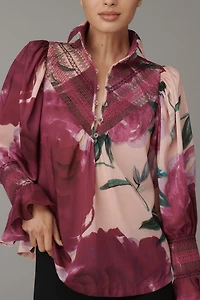 Hope for Flowers by Tracy Reece Soft Smocked Shirt