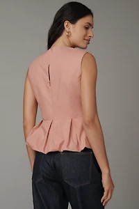 Hope for Flowers by Tracy Reese Embroidered Peplum Top