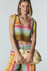 Hope for Flowers by Tracy Reese Tie-Shoulder Crop Top