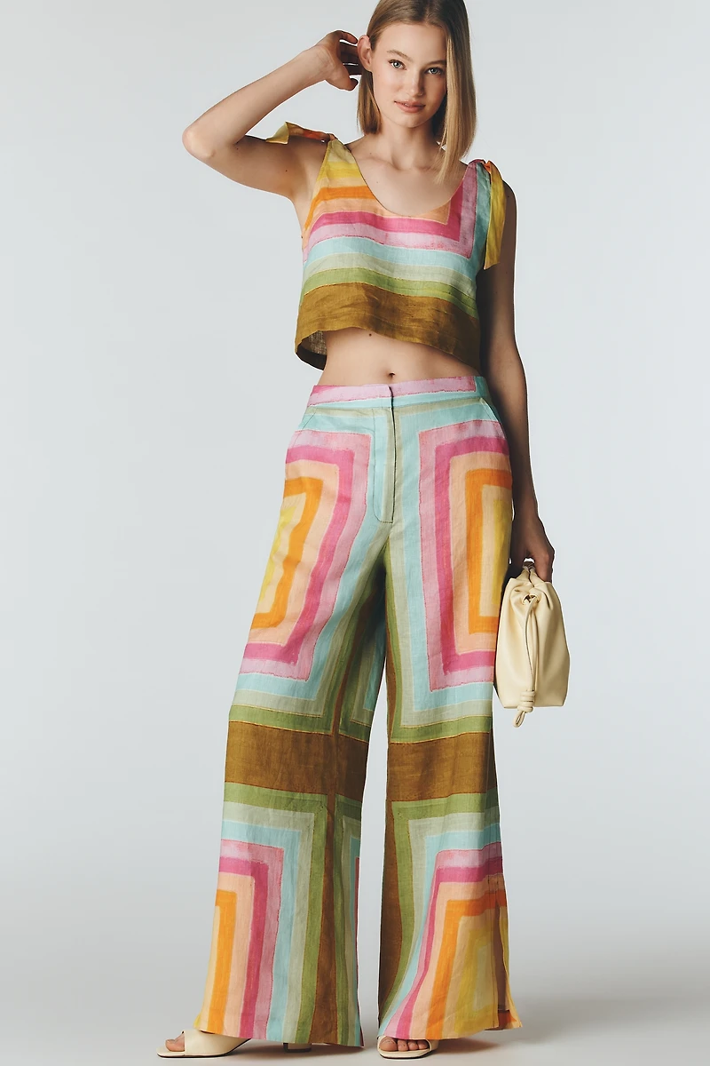 Hope for Flowers by Tracy Reese Tie-Shoulder Crop Top