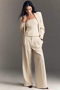 Good American Strapless Suiting Top