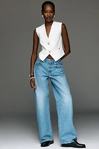 Walter Baker Philipa V-Neck Buttondown Vest