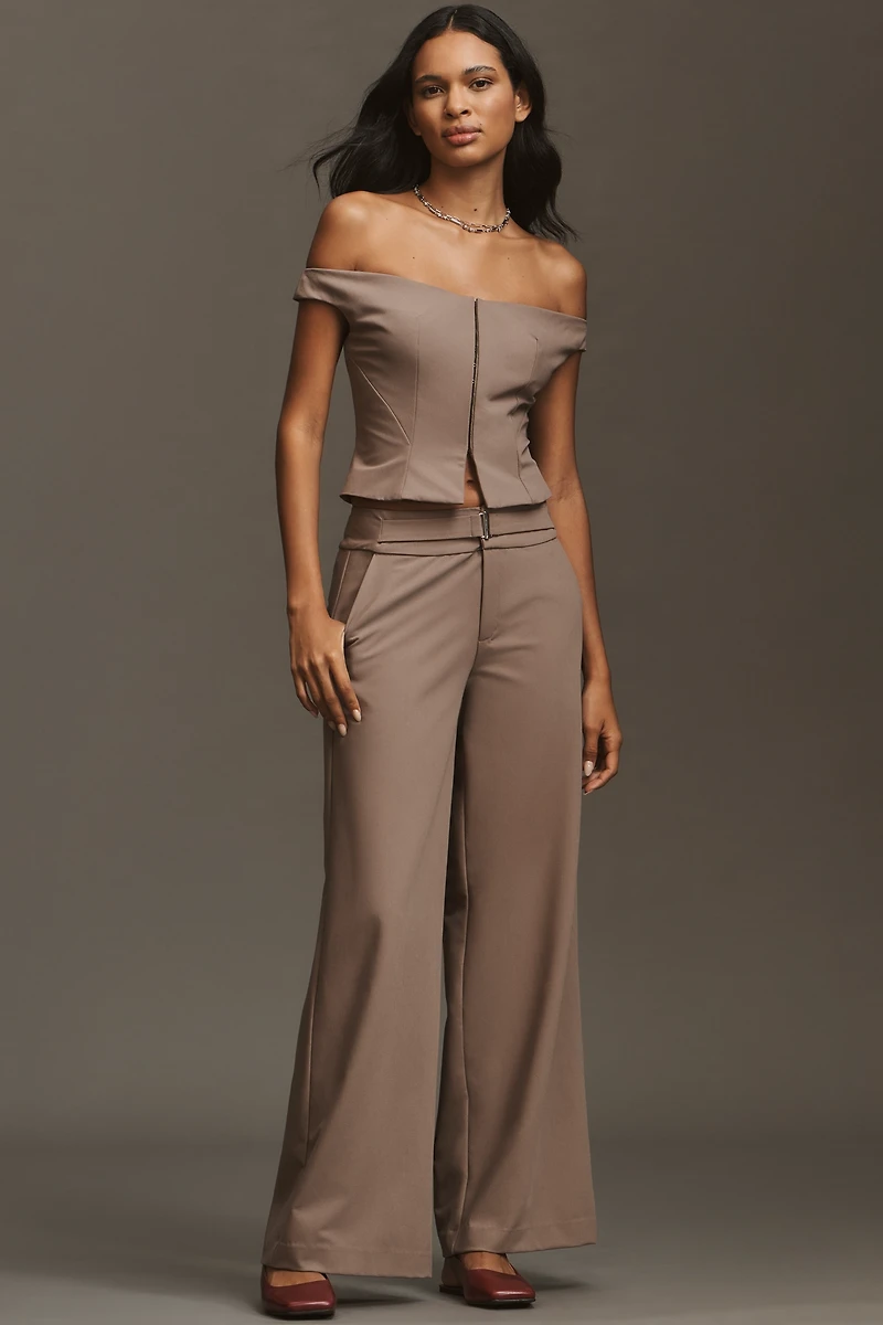 SOVERE Kennedy Off-The-Shoulder Top