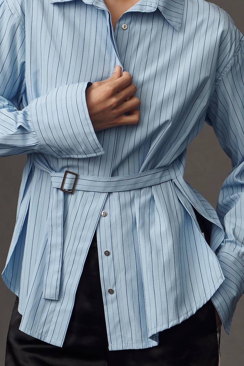 SOVERE Brynn Oversized Buttondown Shirt