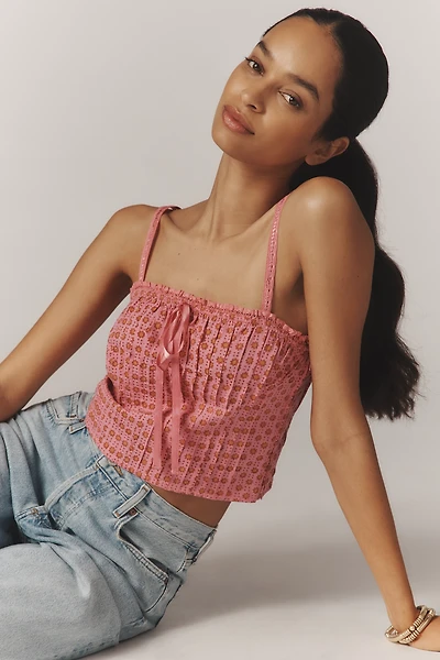 Mille Keira Ruched Tank Top