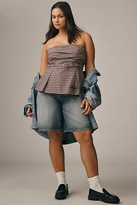 Maeve Strapless Belted Tube Top