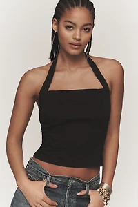 Maeve Structured Halter Top