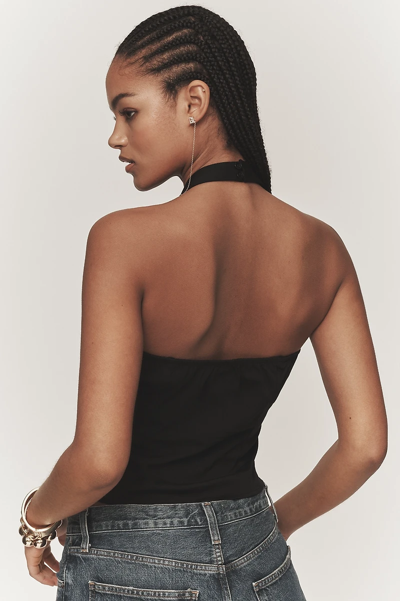 Maeve Structured Halter Top