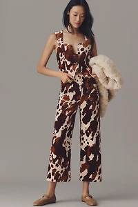 Maeve Long-Sleeve Button-Front Blouse