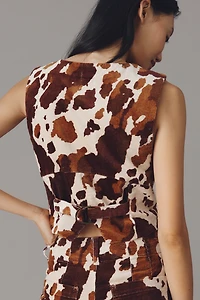 Maeve Long-Sleeve Button-Front Blouse