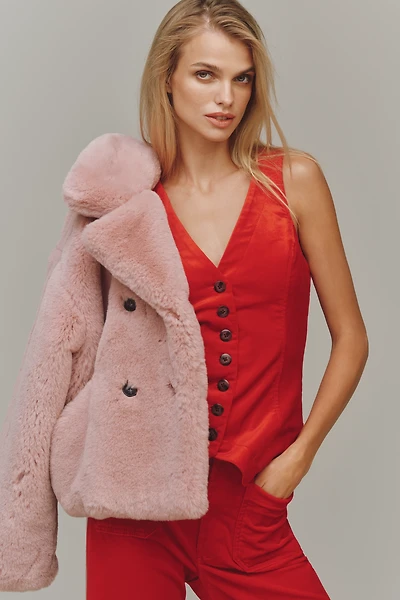 The Halsey Slim Button-Front Vest
