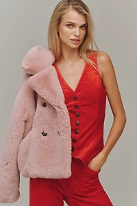 The Halsey Slim Button-Front Vest