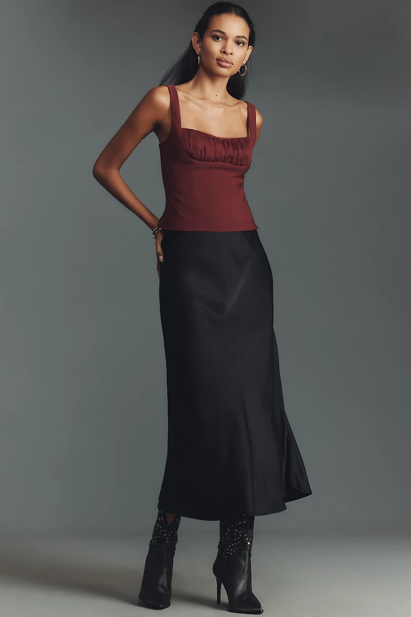 Elodie The Label Blaise Sqaure-Neck Tank Top