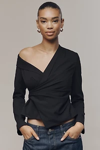 Elodie The Label Mercer Asymmetrical Top