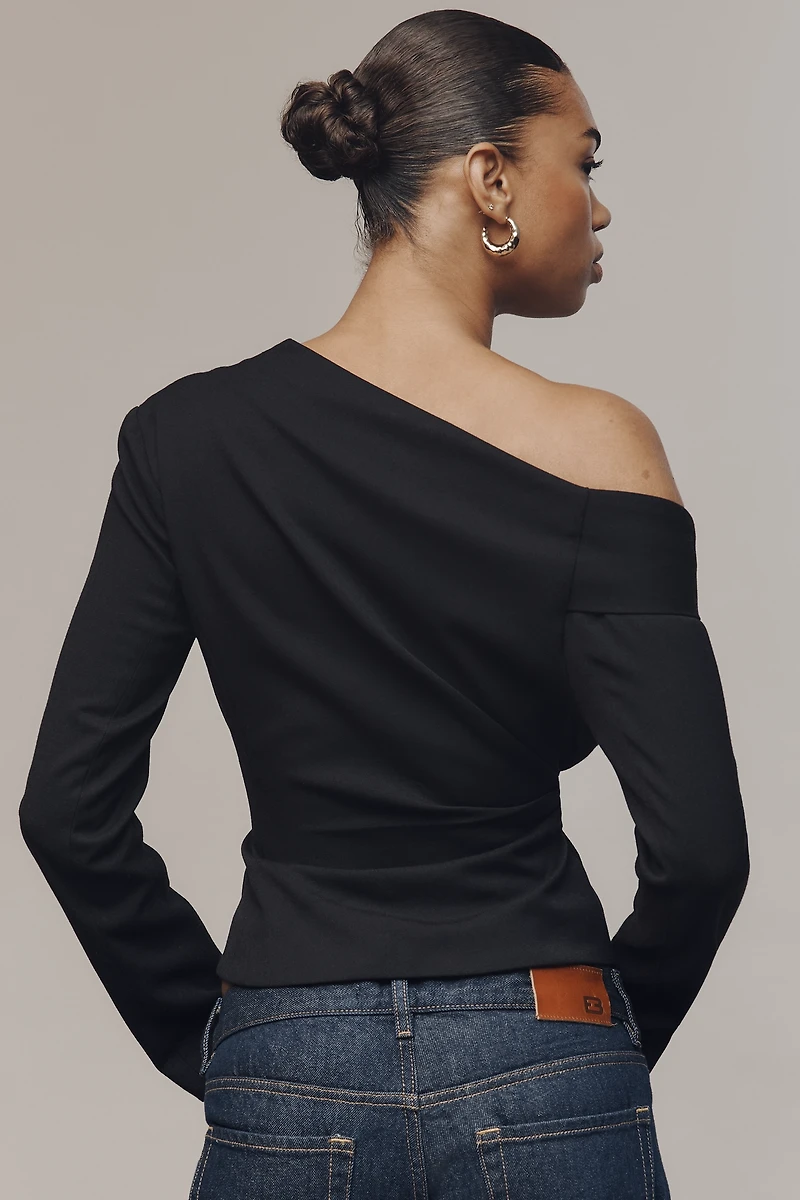Elodie The Label Mercer Asymmetrical Top