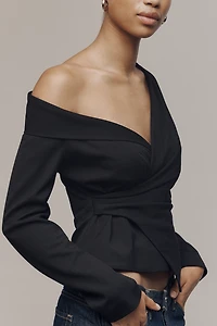 Elodie The Label Mercer Asymmetrical Top