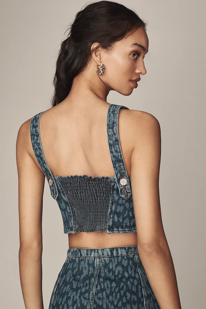 Baum und Pferdgarten Merika Denim Crop Top