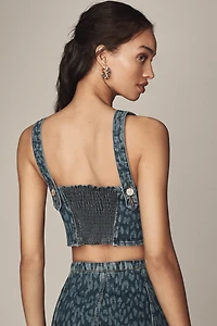 Baum und Pferdgarten Merika Denim Crop Top