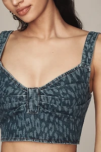 Baum und Pferdgarten Merika Denim Crop Top