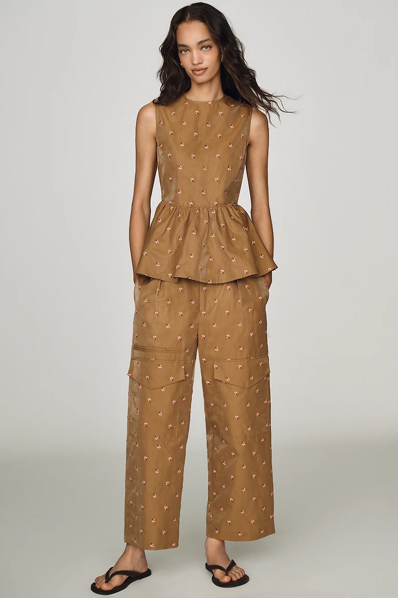 Baum und Pferdgarten Marlen Peplum Top