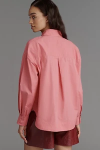 Farm Rio x Anthropologie Rosette Buttondown Shirt