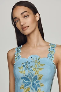 Farm Rio x Anthropologie Scallop Tank