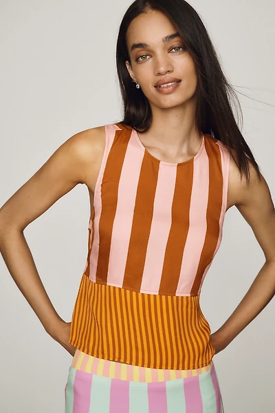 Farm Rio x Anthropologie Open-Back Tank
