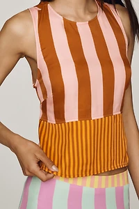Farm Rio x Anthropologie Open-Back Tank