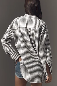 The Bennet Buttondown Shirt by Maeve: Linen Edition