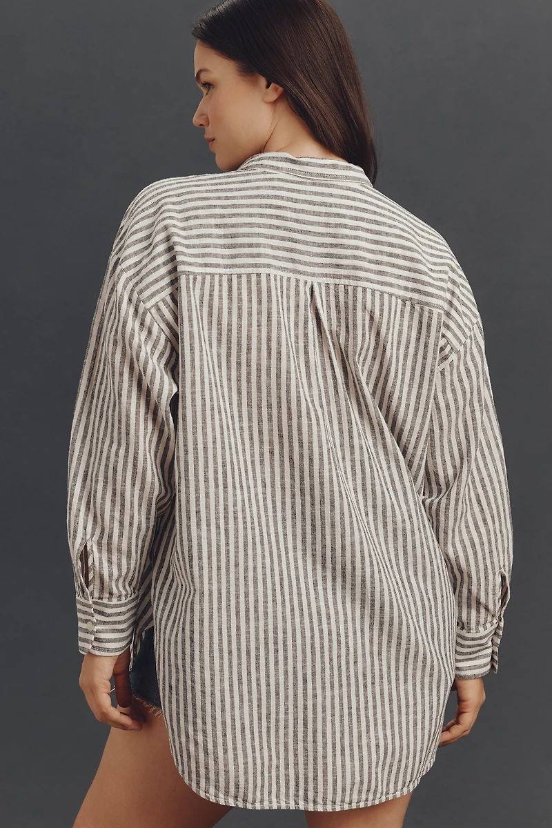 The Bennet Buttondown Shirt by Maeve: Linen Edition
