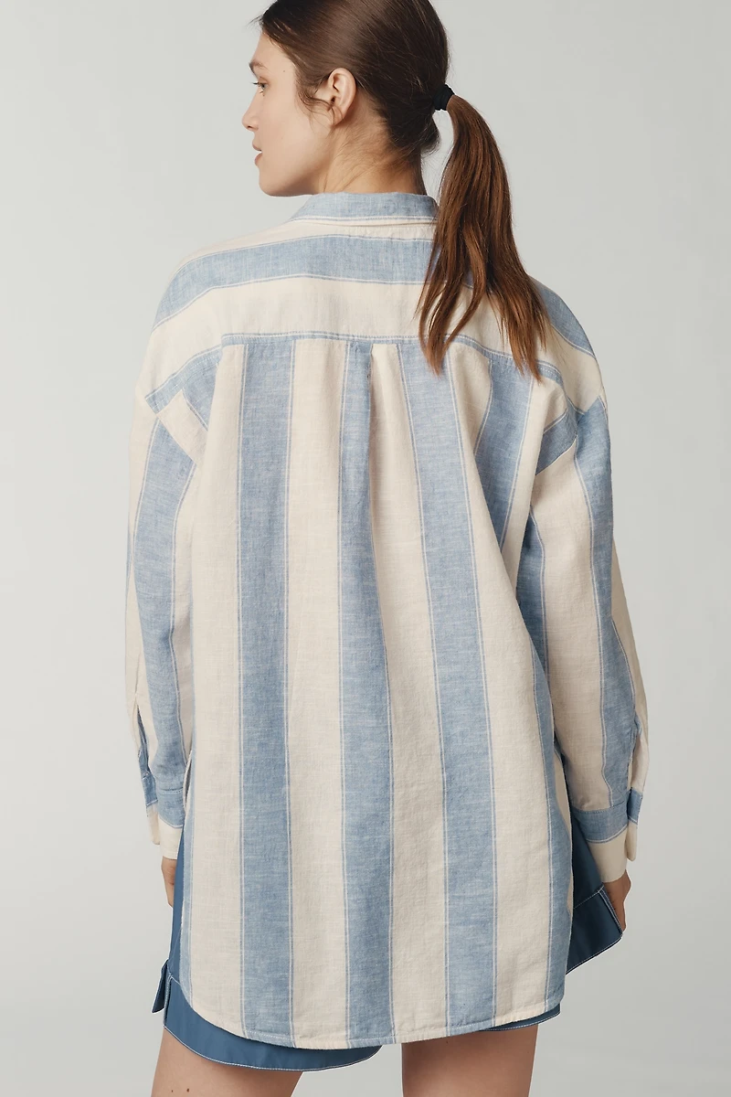 The Bennet Buttondown Shirt by Maeve: Linen Edition