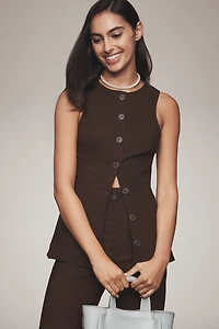 Maeve Cotton Blend Vest