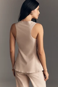 Maeve Cotton Blend Vest