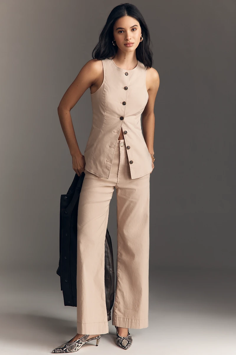 Maeve Cotton Blend Vest