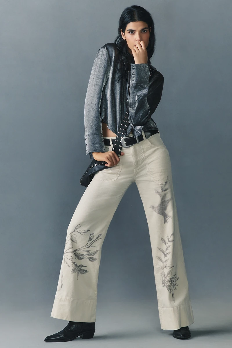 Pilcro Liquid Shine Buttondown Shirt