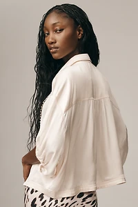Pilcro Lace Appliqué Blouse