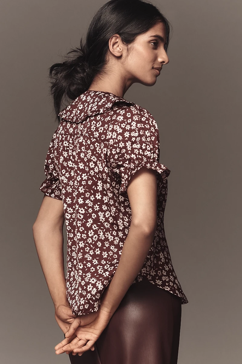 Keira Silky Blouse by Pilcro