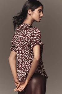 Keira Silky Blouse by Pilcro