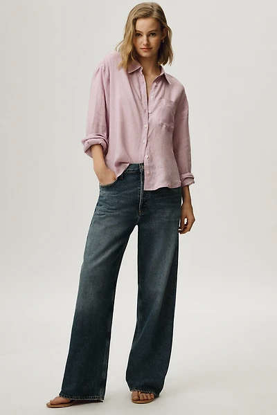 Shrunken Bennet 100% European Linen Buttondown Shirt