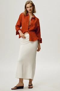 Shrunken Bennet 100% European Linen Buttondown Shirt