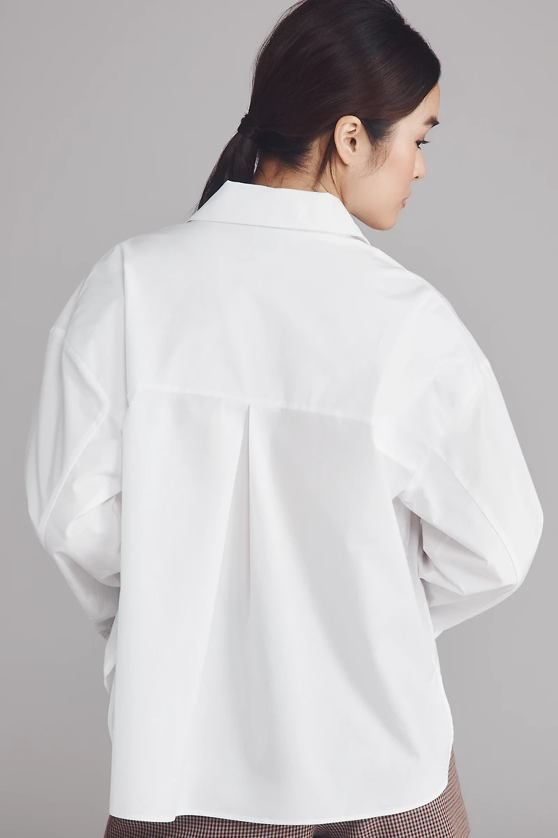 Maeve Oversized Buttondown Shirt