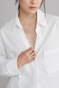 Maeve Oversized Buttondown Shirt