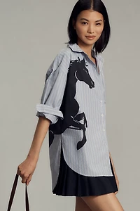 The Bennet Buttondown Shirt by Maeve: Novelty Edition